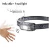 XPG Sensor Headlamp Built-in Battery USB Rechargeable Outdoor Waterproof Led Camping Headlamp