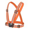 1pc Highlight Reflective Straps; Clothing Adjustable Safety Vest; Elastic Band For Adults And Children; Night Running Riding Gear