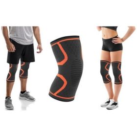 2-Pack Knee Compression Sleeve Support (size: L)