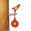 Wingswinmax Small Spinner Air Gun Target; Screwed-Type Steel Plinking Target; Bird Bb Slingshot Target