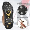 Ice Snow Grips Cleats For Shoes And Boots; Traction Cleat For Winter Outdoor Fishing; Mountaineering